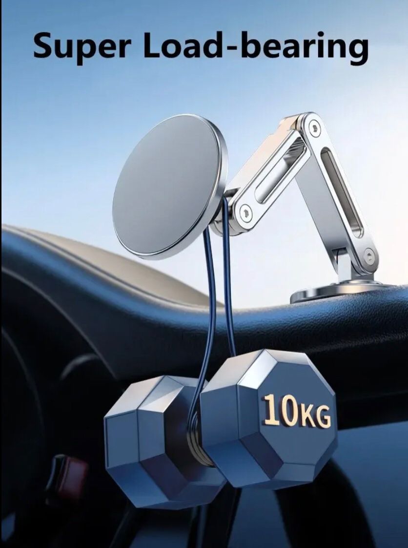 Compact Alloy Magnetic Phone Holder