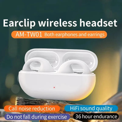 Wireless Ear Cuffs Bone Conduction